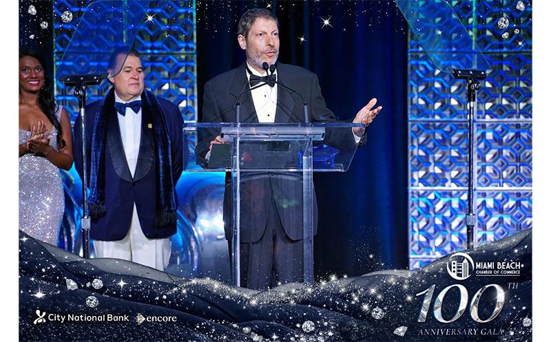 Dr. Martin Karp Receives Outstanding Achievement Award at Miami Beach Chamber of Commerce Centennial Gala